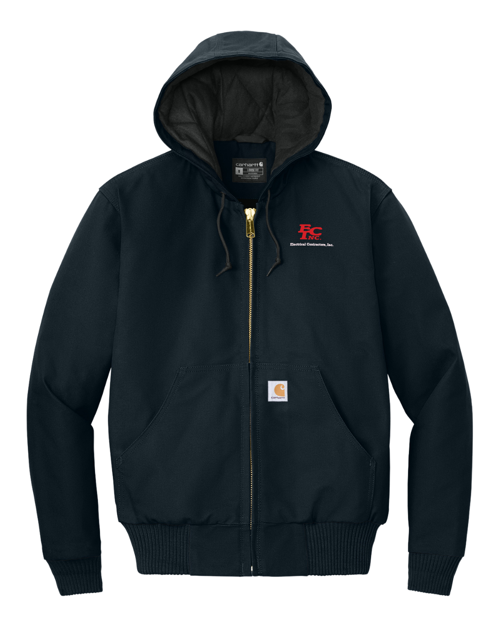 Carhartt® Quilted-Flannel-Lined Duck Active Jac