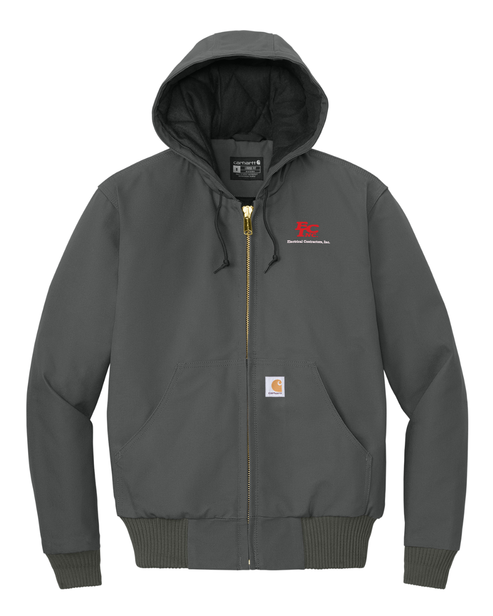 Carhartt® Quilted-Flannel-Lined Duck Active Jac