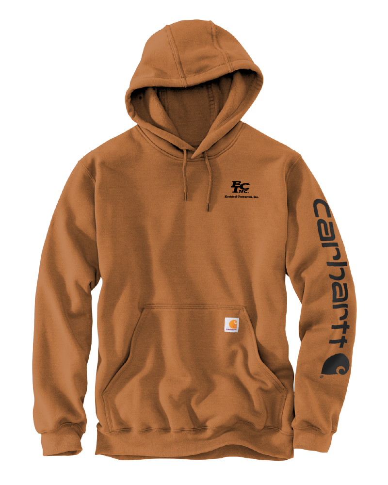 Carhartt® Midweight Hooded Logo Sweatshirt