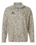 HUK - Men's Airweight KC Printed Quarter-Zip Pullover
