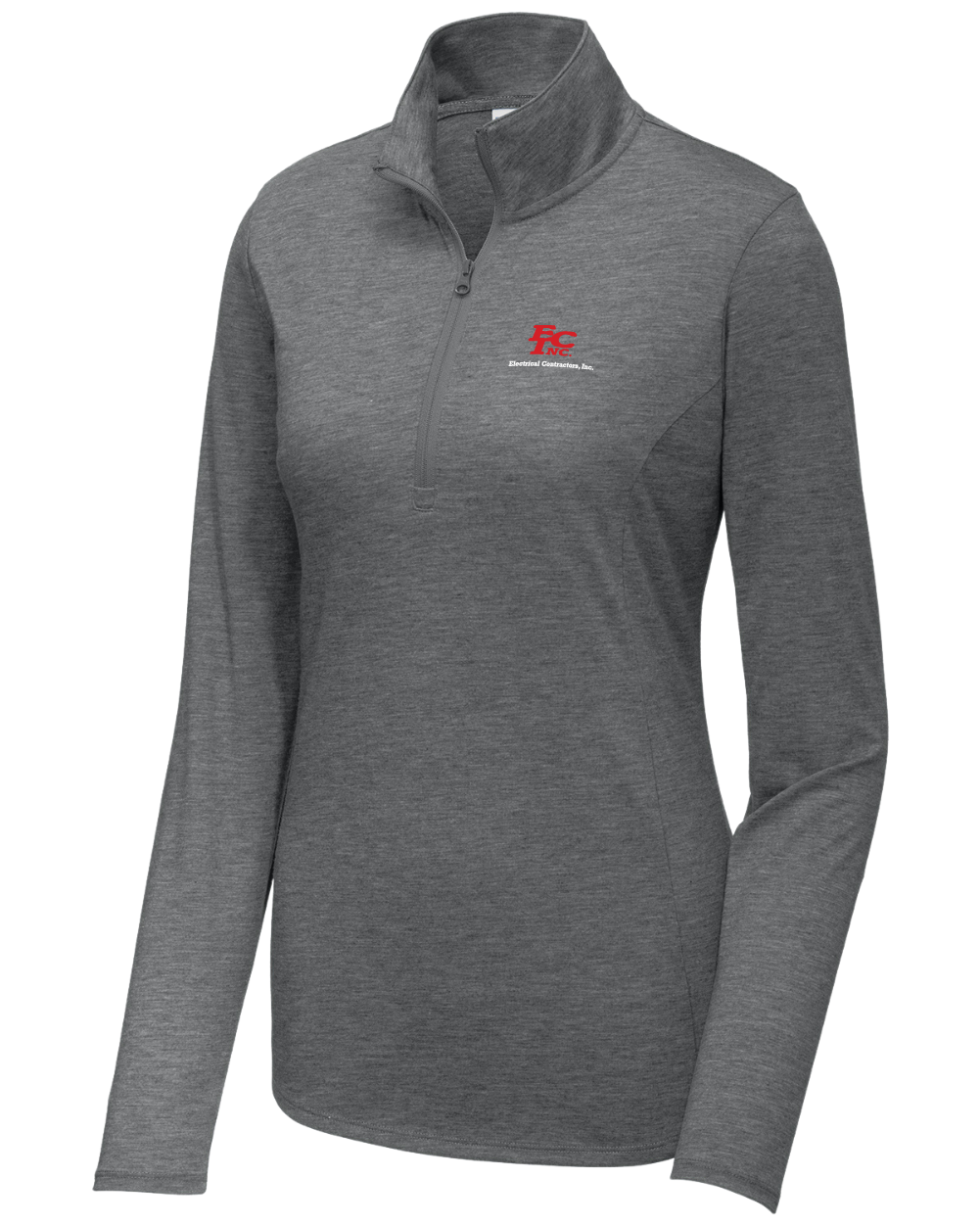 Sport-Tek® Women's PosiCharge® Tri-Blend Wicking 1/4-Zip Pullover
