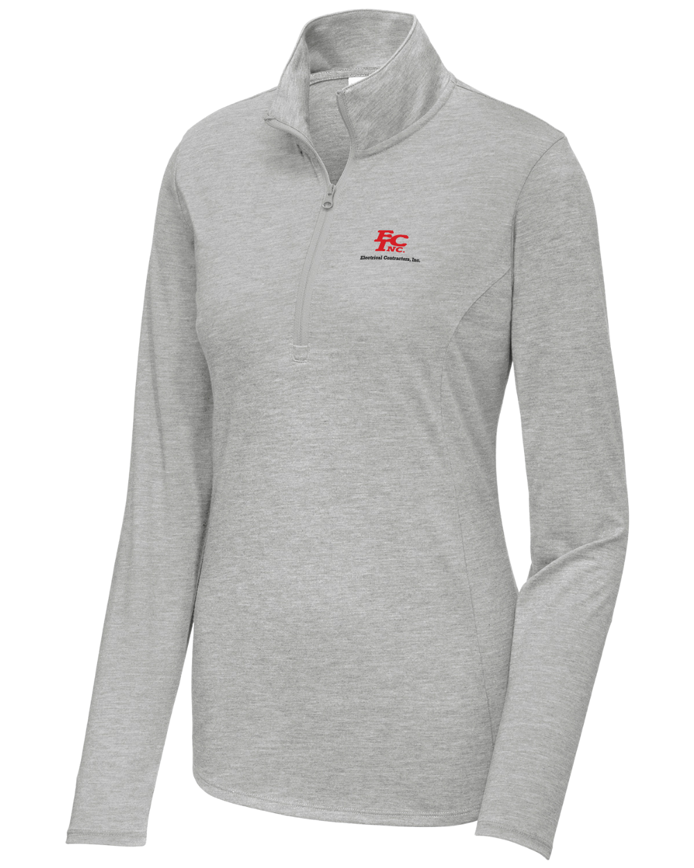 Sport-Tek® Women's PosiCharge® Tri-Blend Wicking 1/4-Zip Pullover