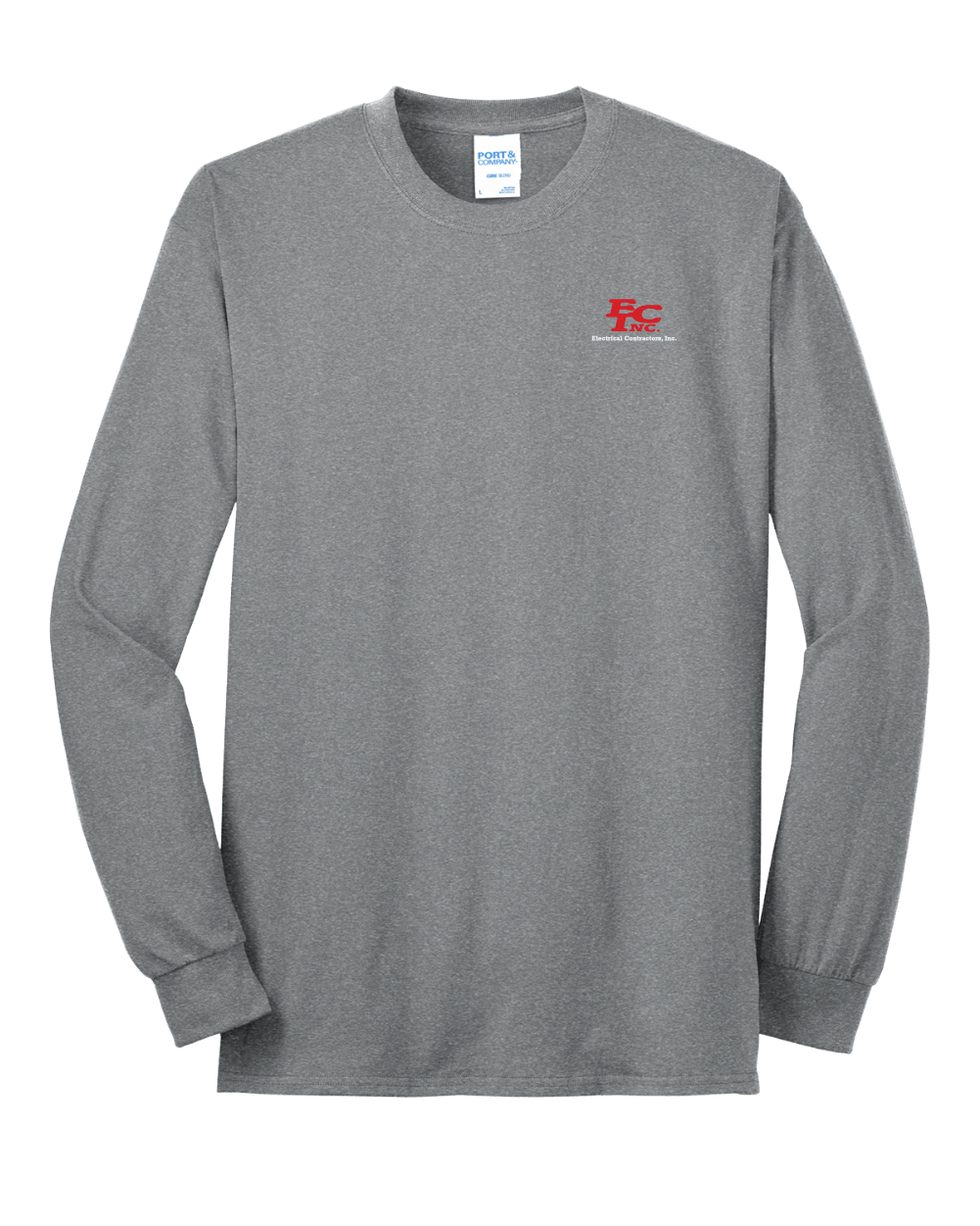 Port & Co™ Tall Long Sleeve Core Blend Tee