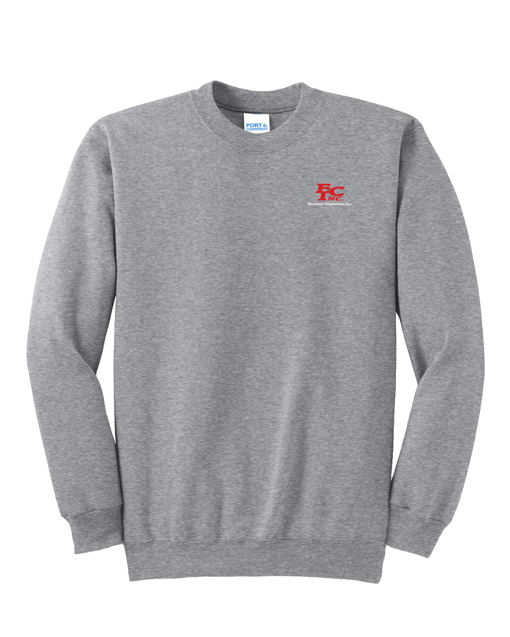 Port & Co™ Tall Essential Fleece Crewneck Sweatshirt