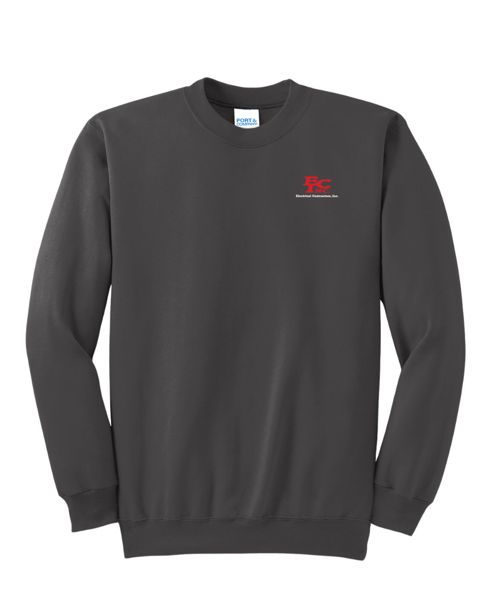 Port & Co™ Tall Essential Fleece Crewneck Sweatshirt