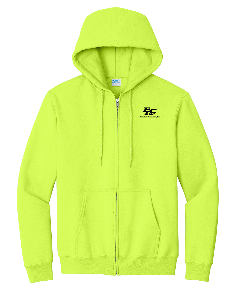 Port & Co™ Essential Fleece Full-Zip Hooded Sweatshi